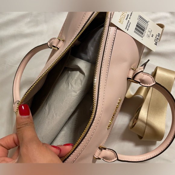 Michael Kors women Medium Duffel Satchel bag. Handbag purse and crossbody NEW. - Picture 4 of 16